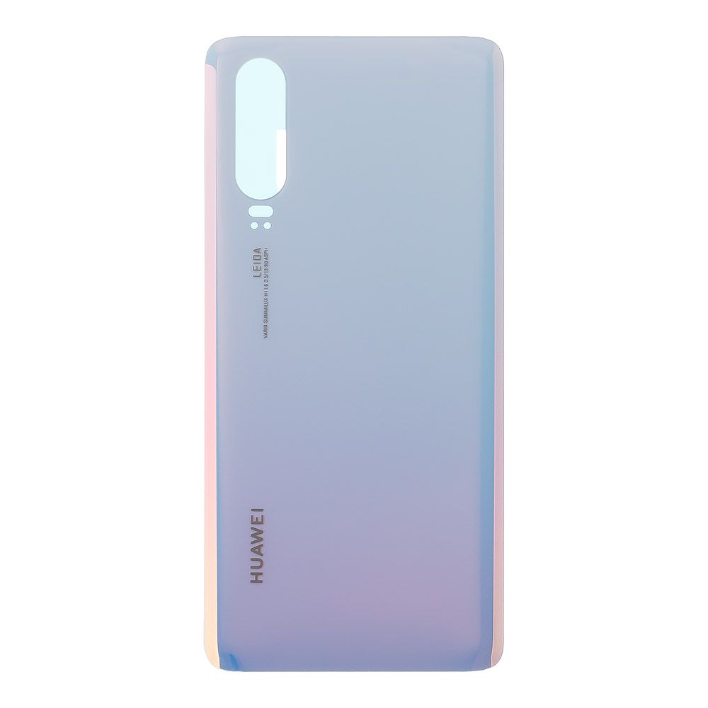Задняя крышка для Huawei P30 (ELE-L29) (бело-голубой)