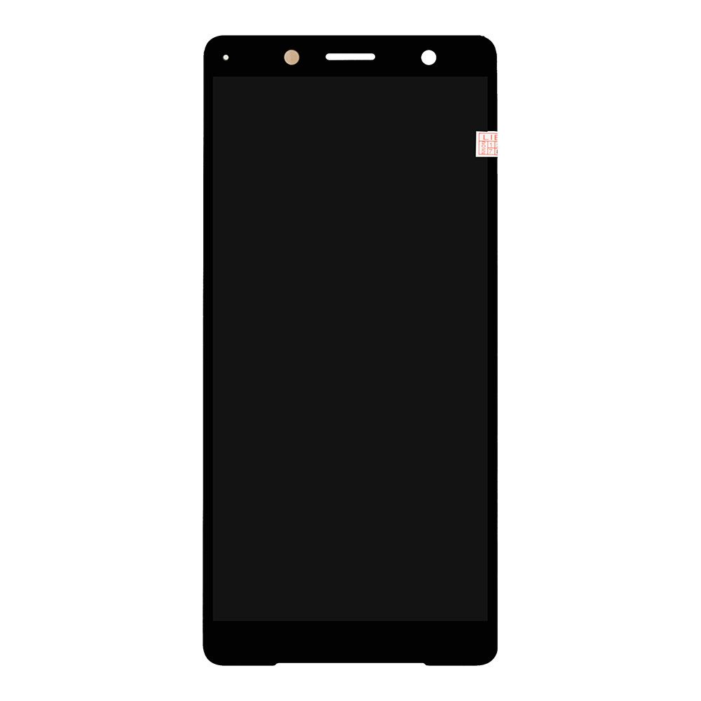 LCD дисплей для Sony G8324 (XZ2 Compact) в сборе с тачскрином (черный) Premium Quality