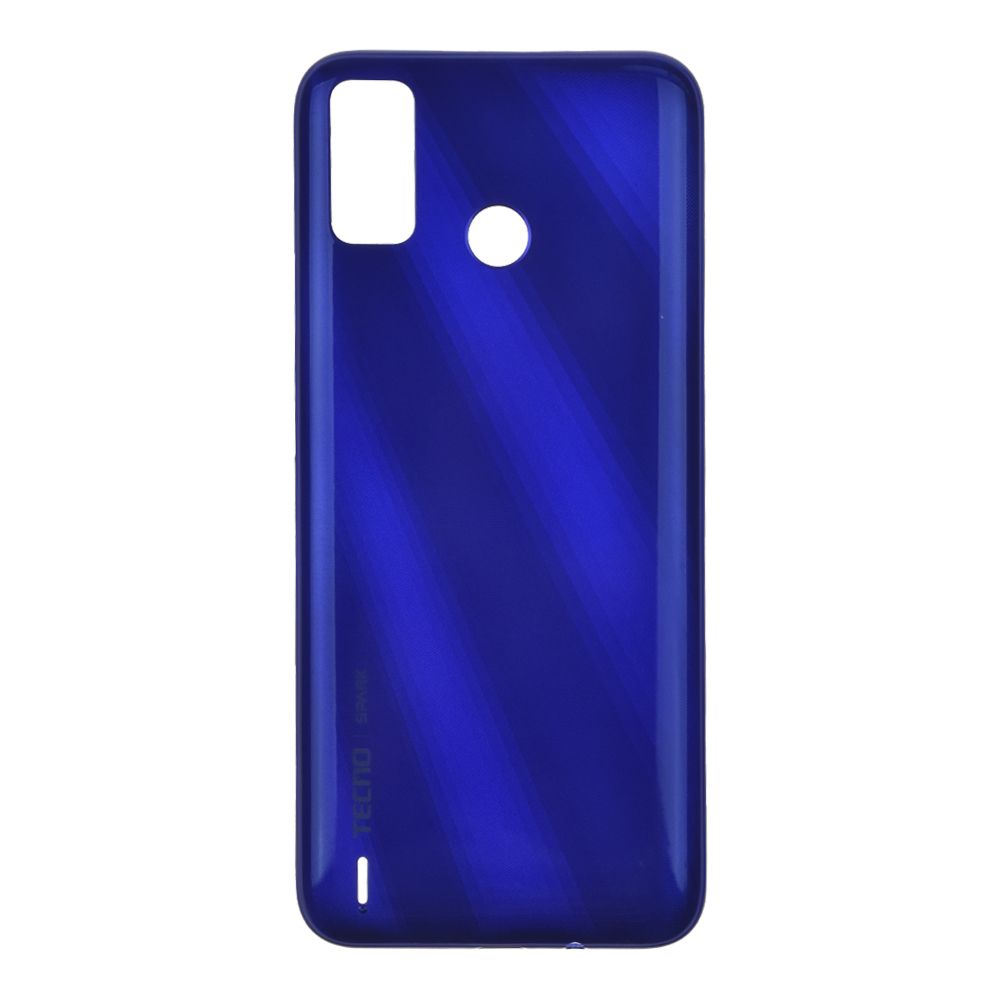Задняя крышка для Tecno Spark 6 GO (KE5) (синий)