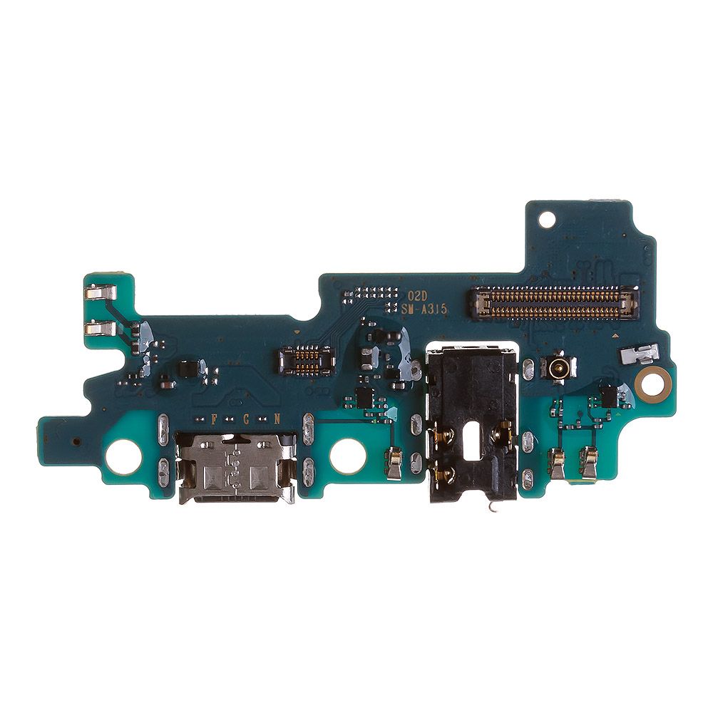 Шлейф/FLC Samsung Galaxy A31 SM-A315 на системный разъём/разъём гарнитуры/микрофон (оригинал)