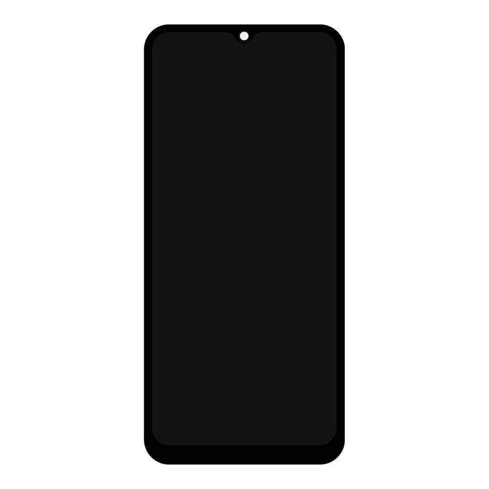 LCD дисплей для Realme C30/Narzo 50i Prime (RMX 3581/3506) с тачскрином в рамке (черный) OR LCD