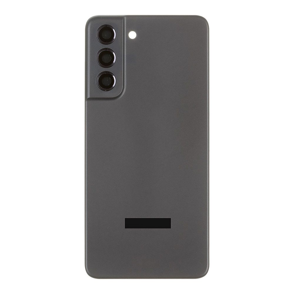 Задняя крышка для Samsung Galaxy S21 FE SM-G990B со стеклом камеры (серый)