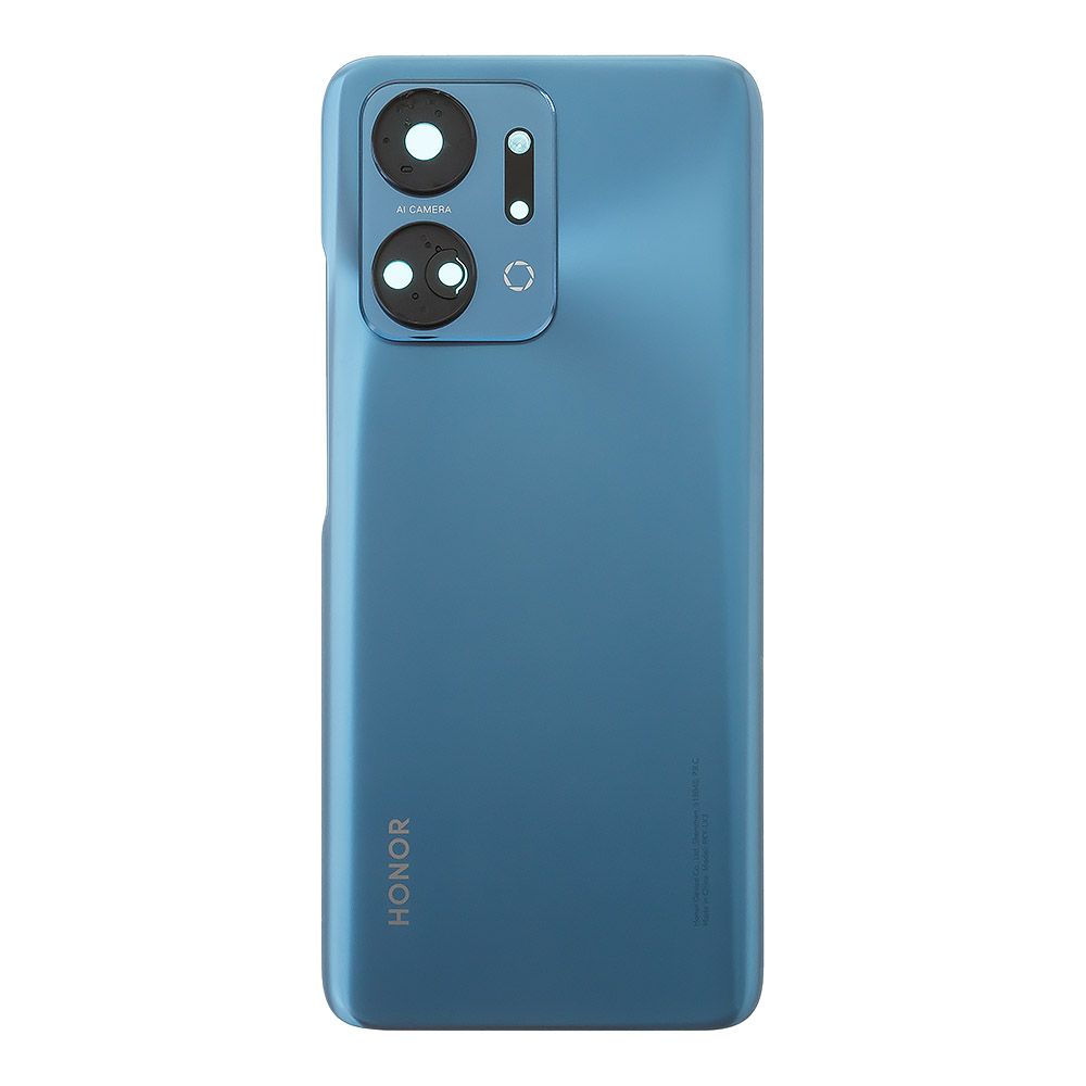 Задняя крышка для Huawei Honor X7a (RKY-LX1) (синий)