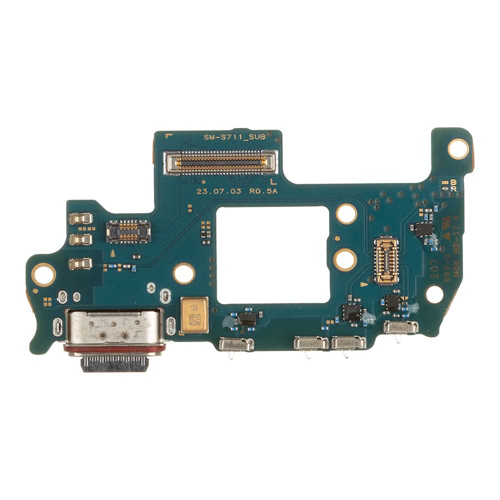 Шлейф/FLC Samsung Galaxy S23 FE SM-S711 на системный разъём/микрофон