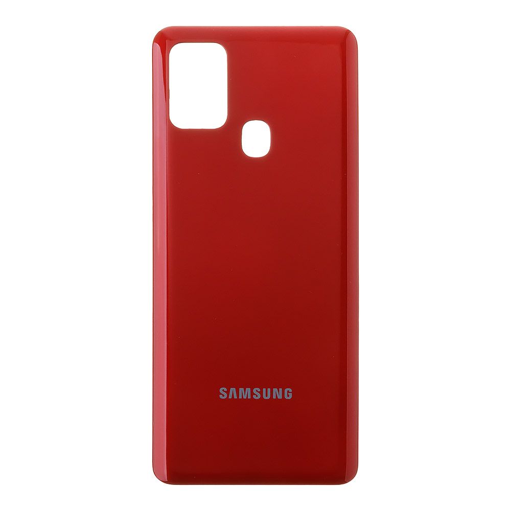 Задняя крышка для Samsung Galaxy A21s SM-A217 (красный)