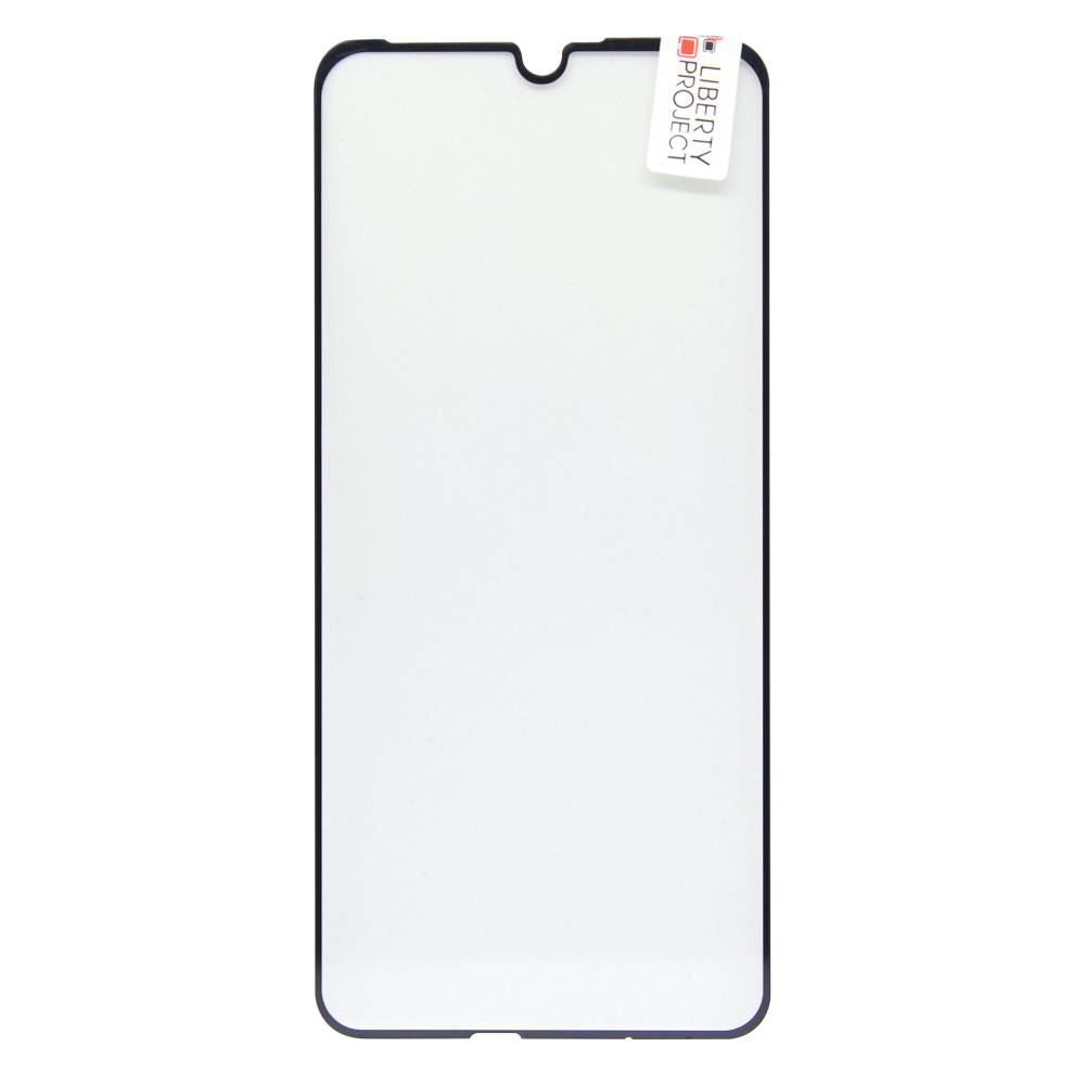 Защитное стекло "LP" для ZTE Blade A51 lite Thin Frame Full Glue Glass с рамкой 9H (черное)