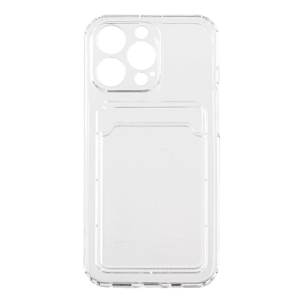 Силиконовый чехол для iPhone 13 Pro карман для карт