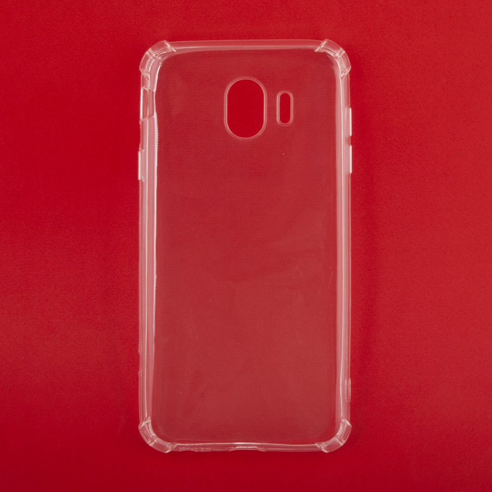 Силиконовый чехол "LP" для Samsung J4 SM-J400 ударопрочный TPU Armor Case (прозрачный) европакет
