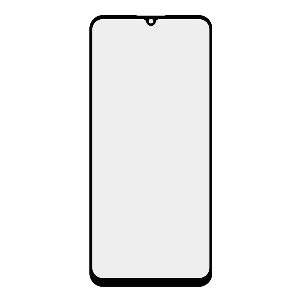 Стекло + OCA плёнка для переклейки Huawei Nova Y70 / Y70 Plus (черный)