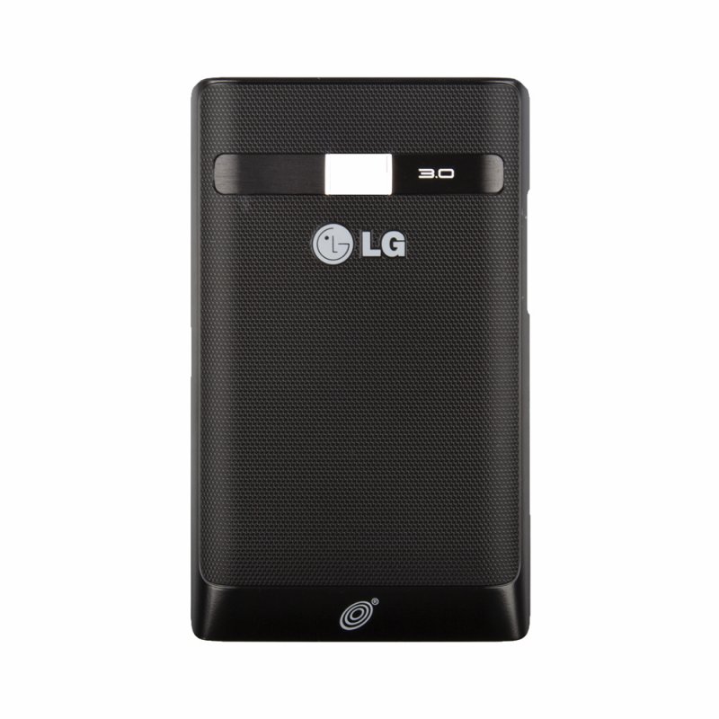 Задняя крышка для LG Optimus L3 (черный)
