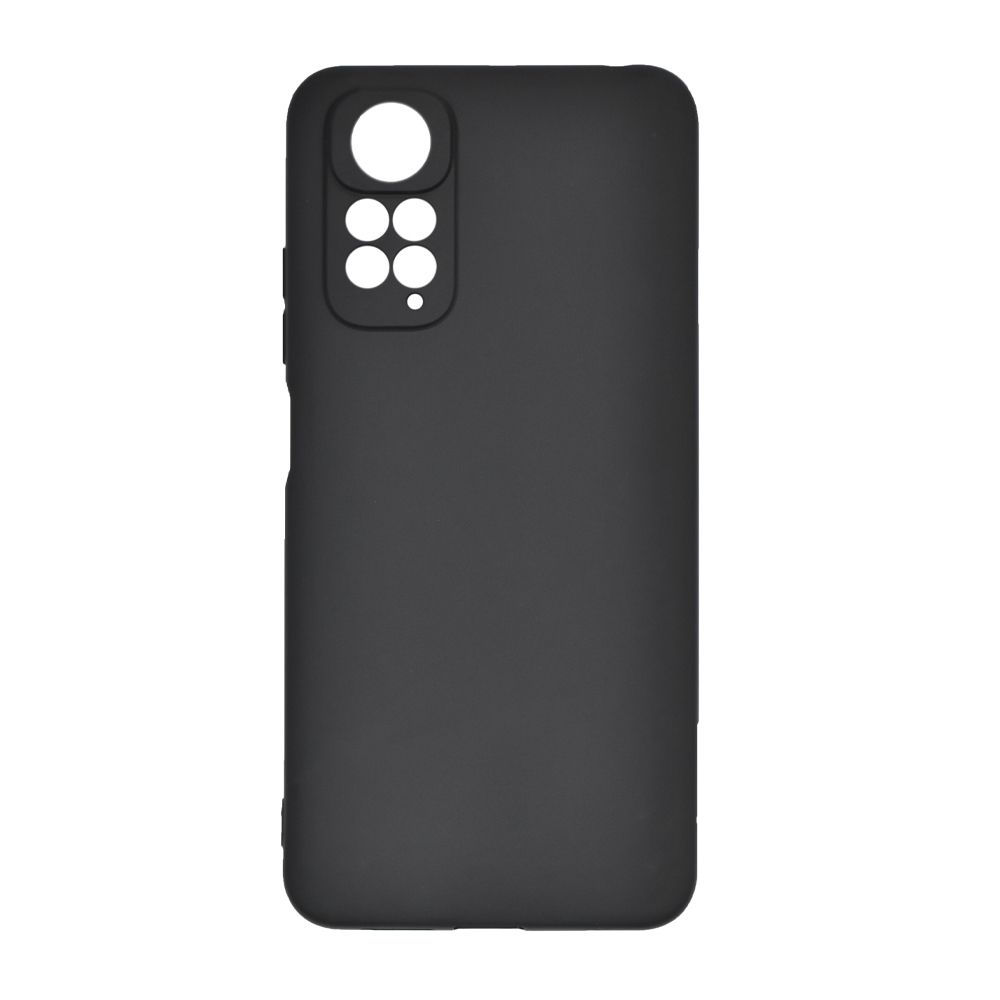 Силиконовый чехол "LP" для Xiaomi Redmi Note 11 Pro TPU (черный непрозрачный) европакет