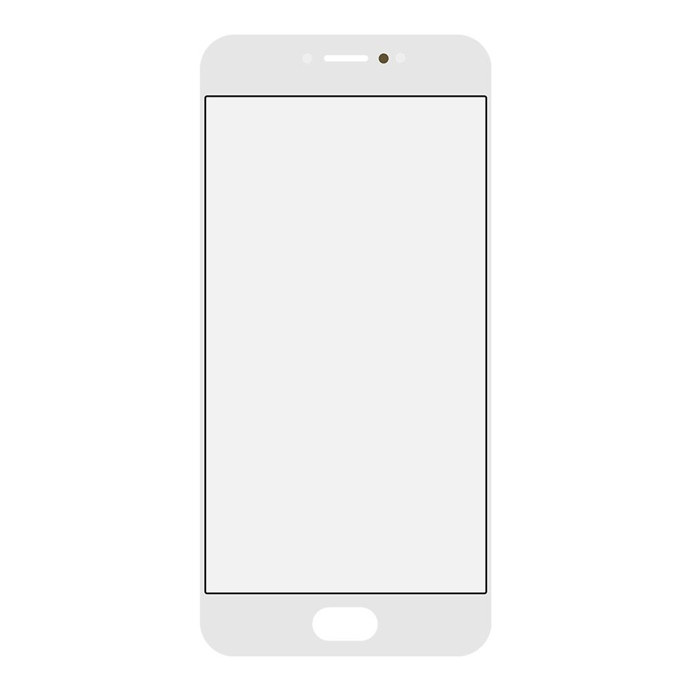 Стекло для переклейки Meizu Pro 6 (белый)