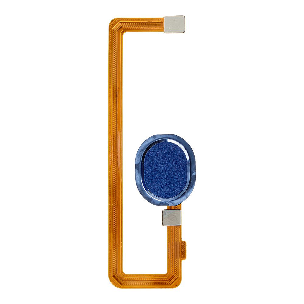 Шлейф/FLC Samsung Galaxy A10s SM-A107 сканер отпечатка пальцев, синий