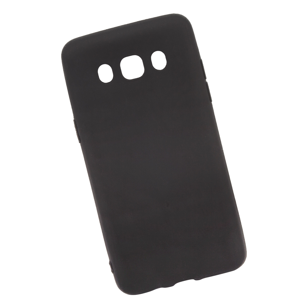 Силиконовый чехол "LP" для Samsung Galaxy J5 2016 TPU (черный непрозрачный) европакет