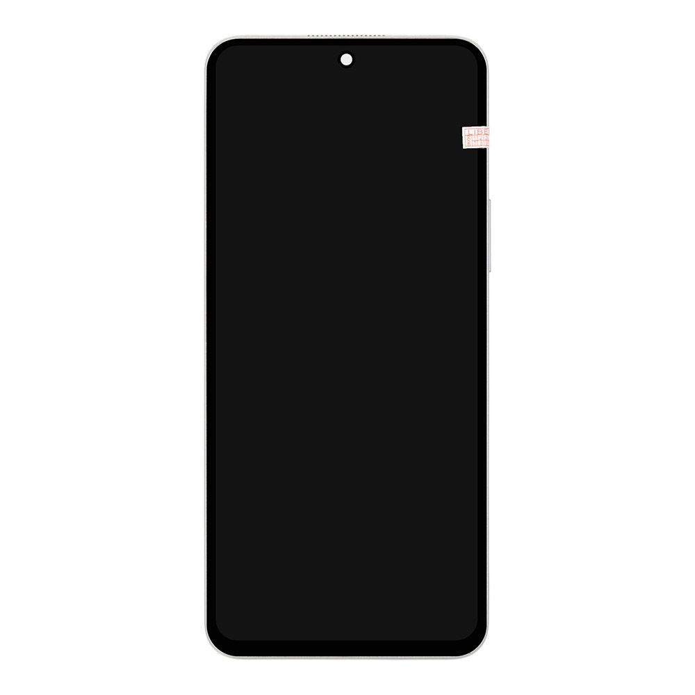 LCD дисплей для Huawei Honor X8 4G (TFY-LX1) с тачскрином в рамке (серебро) OR LCD