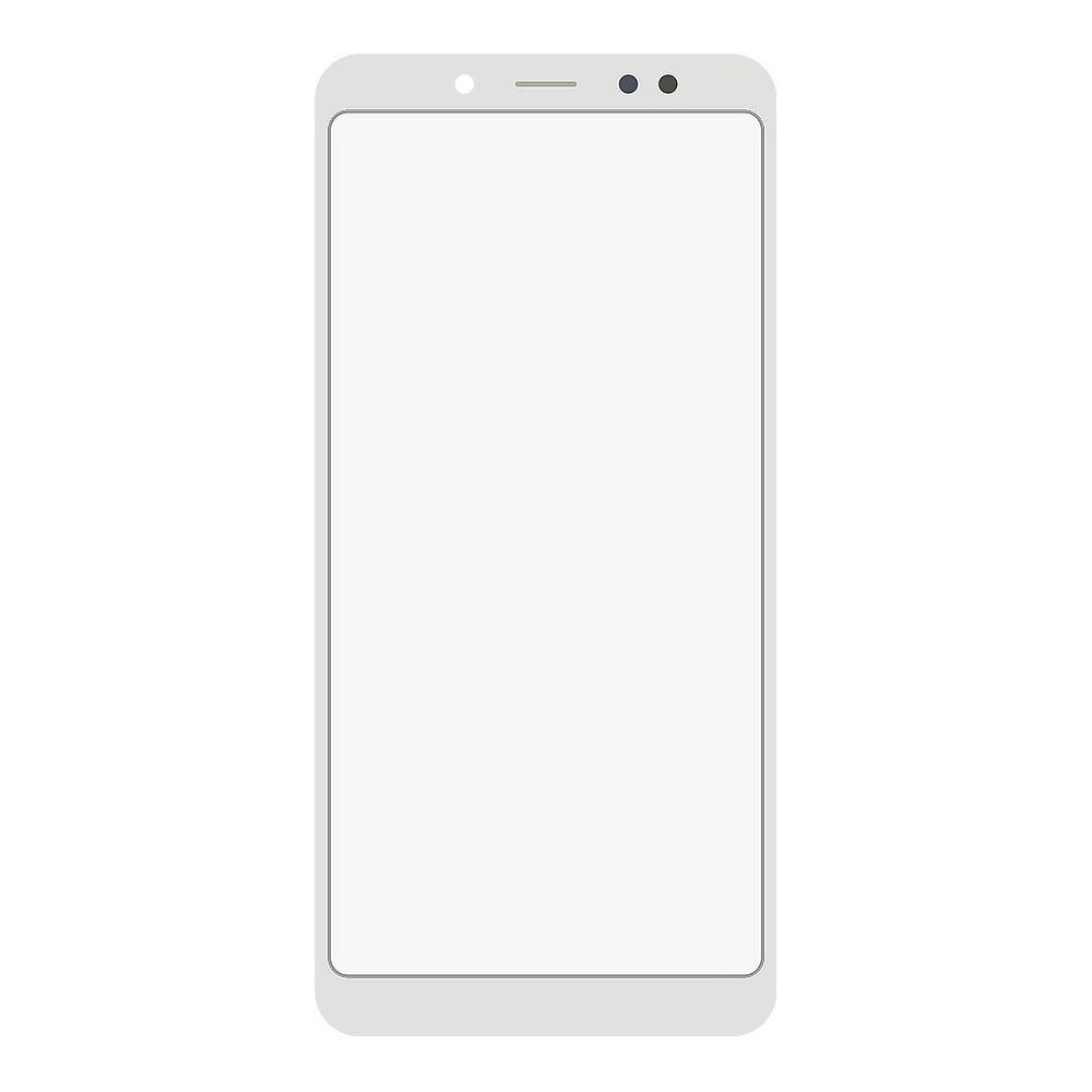 Стекло + OCA пленка для переклейки Xiaomi Redmi Note 5 / Note 5 Pro (белый)