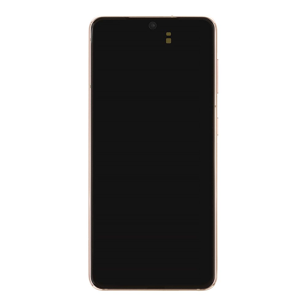 LCD дисплей для Samsung Galaxy S21 5G SM-G991B GH82-24544B в рамке (фиолетовый) 100% OR SP