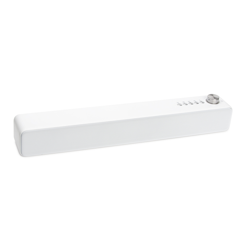 Bluetooth колонка WK ST550 BT 5.0, 2x5W, AUX/MicroSD (белая)