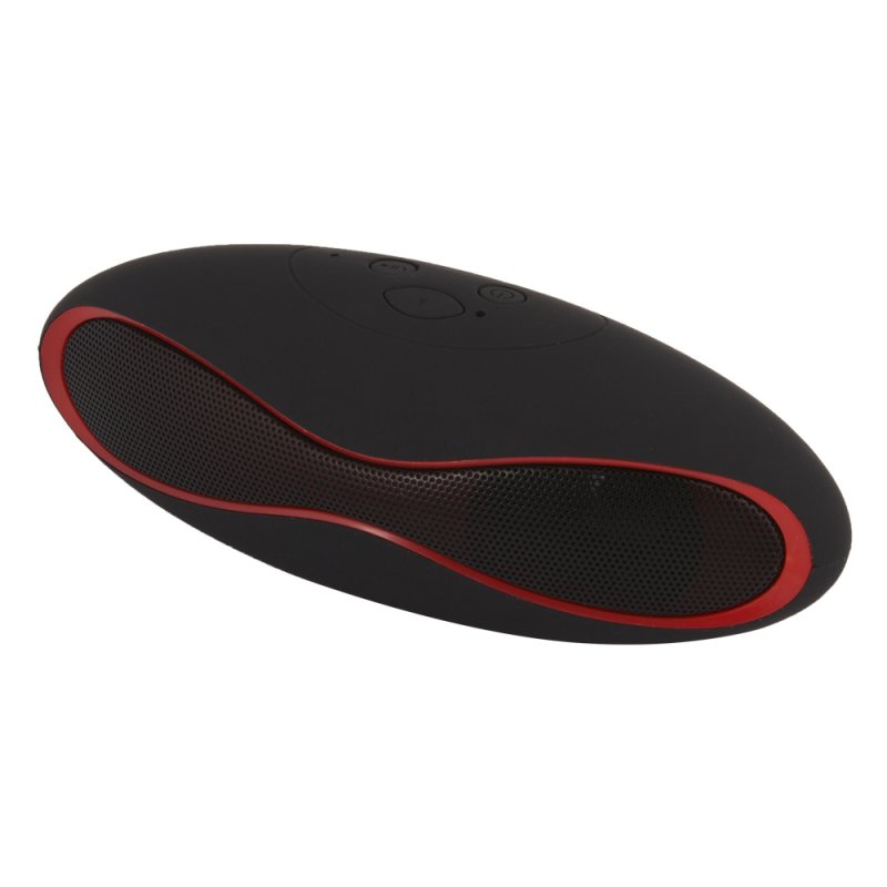 Колонка беспроводная Bluetooth "MINI-X6U" MicroSD/USB/FM Радио (черная/коробка)