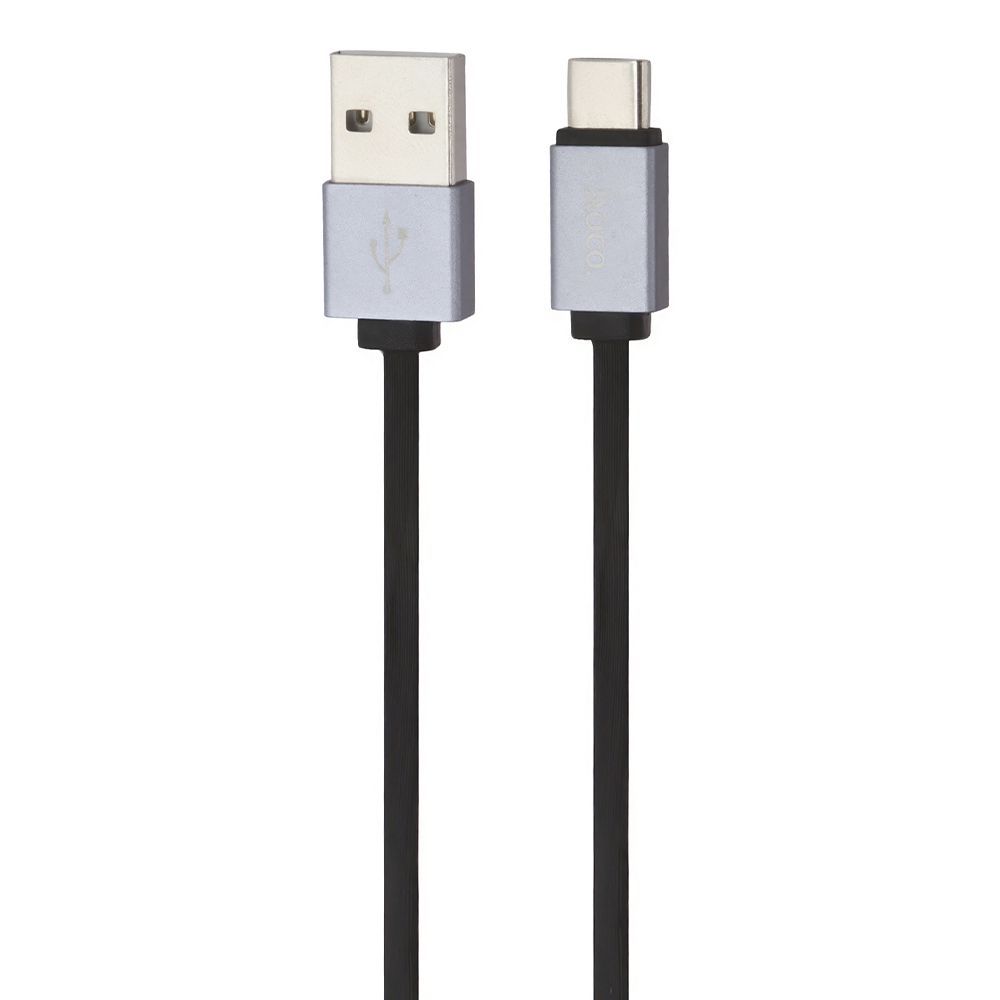 USB кабель HOCO U33 Retractable Type-C, рулетка, 0.9м, TPE (черный)