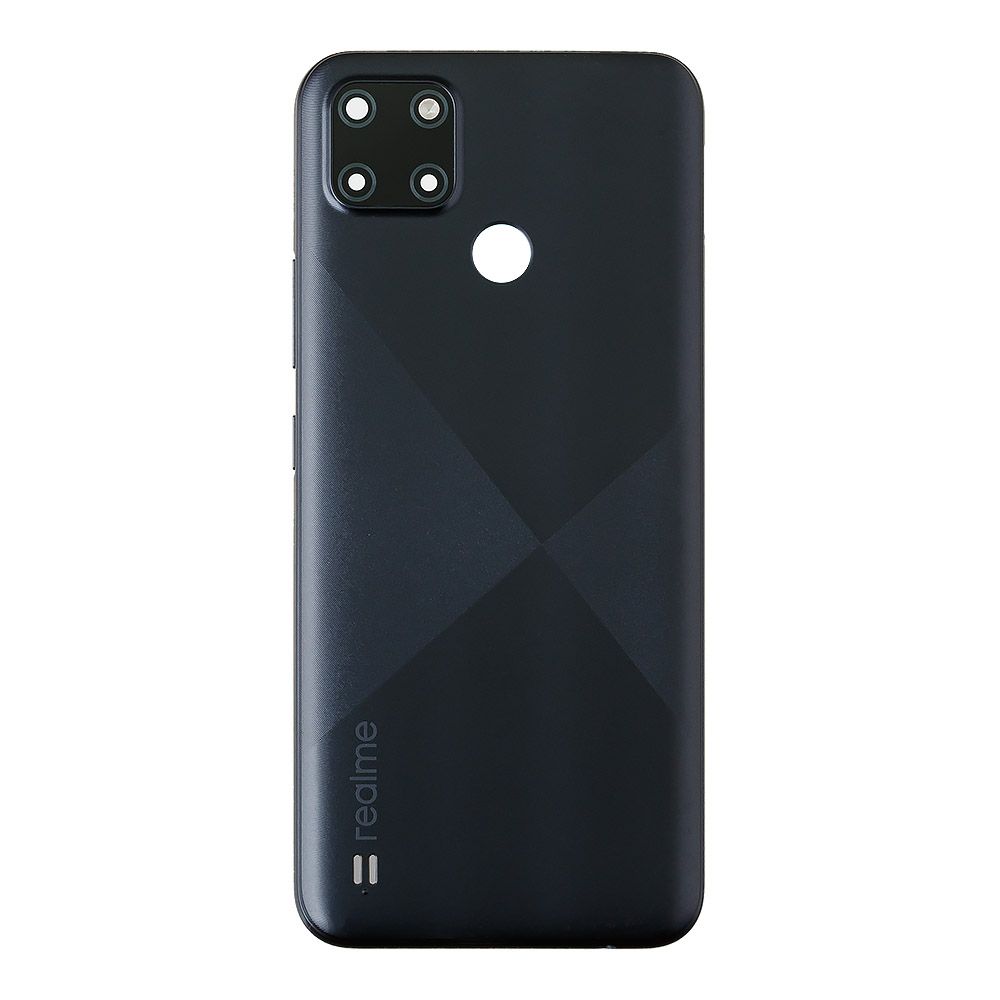 Задняя крышка для Realme C21Y (черный)