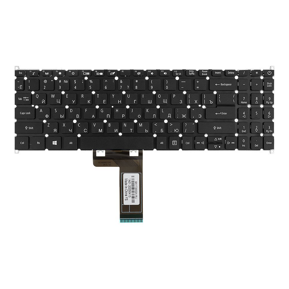 Клавиатура для Acer Asipre A315-42 черный