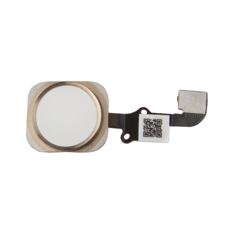 Шлейф/FLC iPhone 6/6 Plus на кнопку HOME (золото)