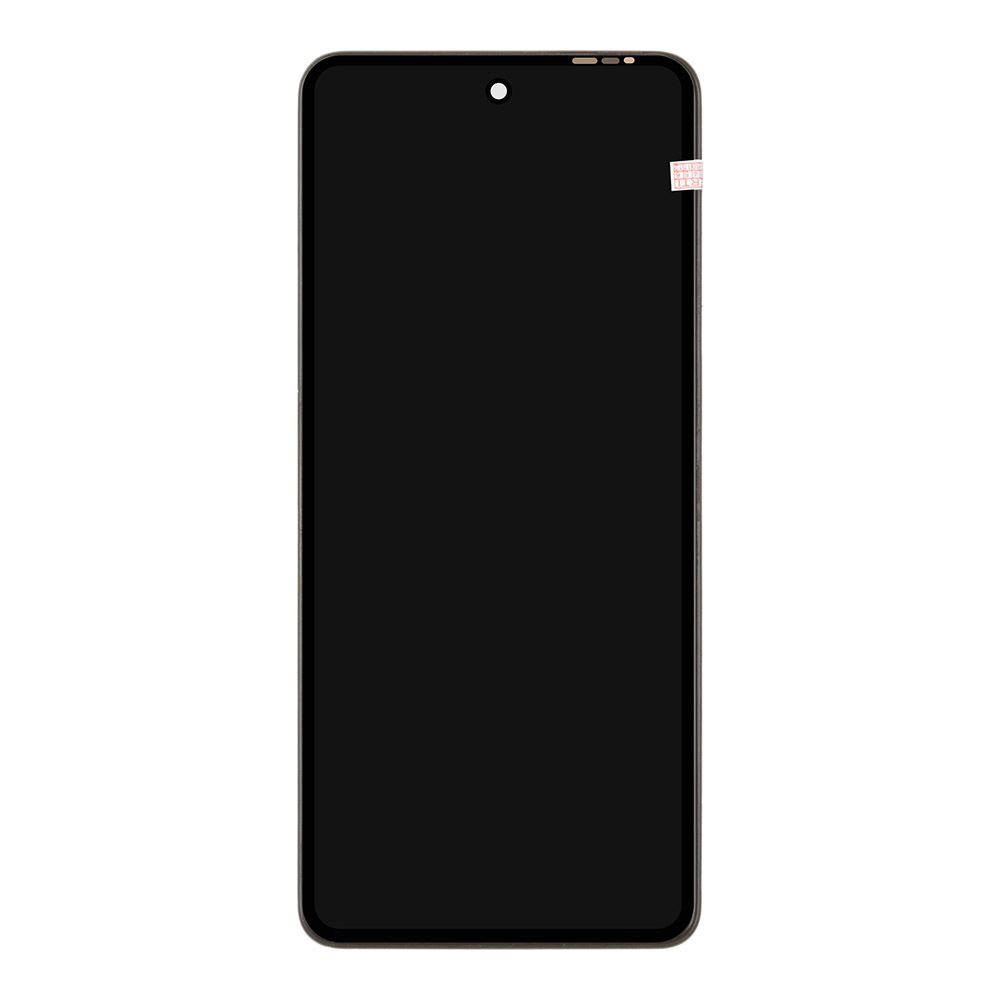 LCD дисплей для Tecno Spark 30 4G (KL6) с тачскрином в рамке (черный) OR LCD