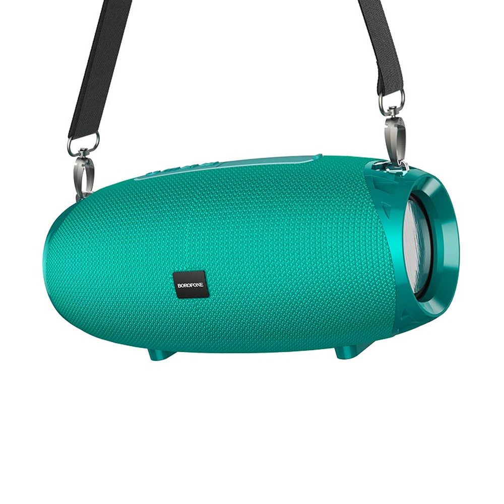 Bluetooth колонка BOROFONE BR12 Amplio Sports TWS BT 5.0, 5Wх2, AUX/microSD/USB/FM (зеленый)