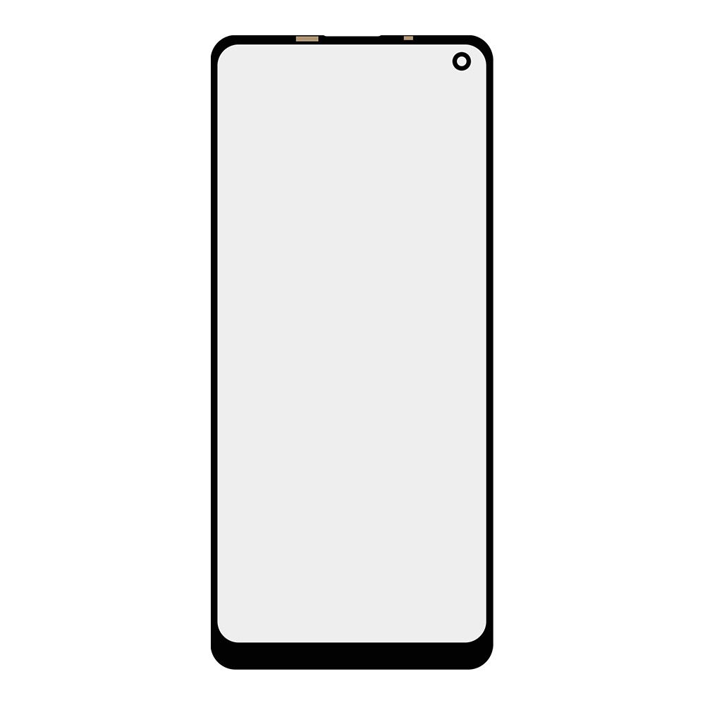 __Стекло для переклейки Samsung (A515F/M317F) Galaxy A51 / M31s (черный)