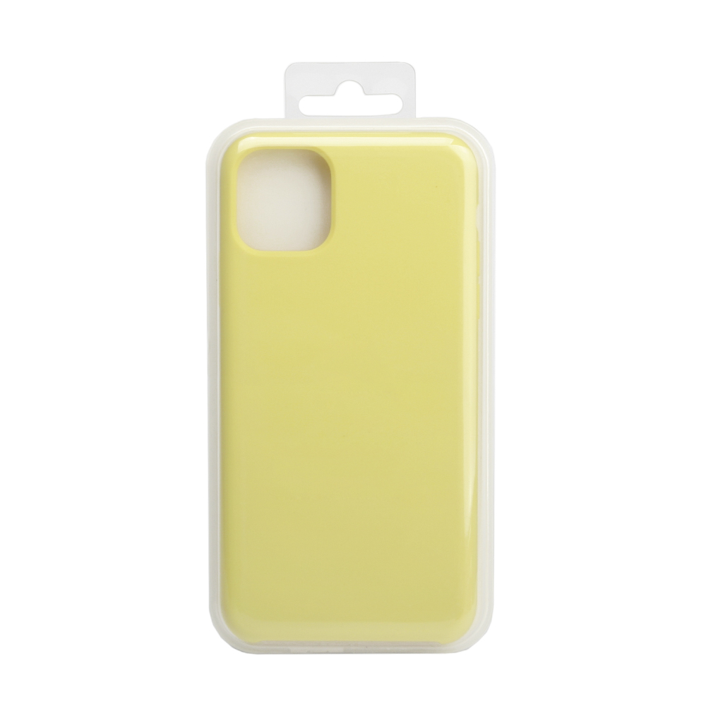 Силиконовый чехол для iPhone 11 Pro Max "Silicone Case" (лимонный) 32