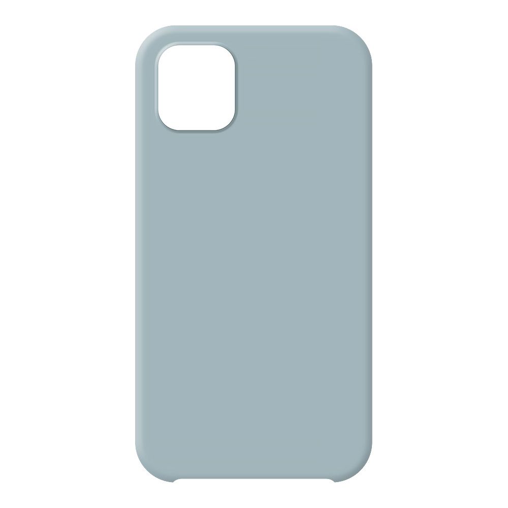 Силиконовый чехол для iPhone 11 "Silicone Case" (светло голубой) 43