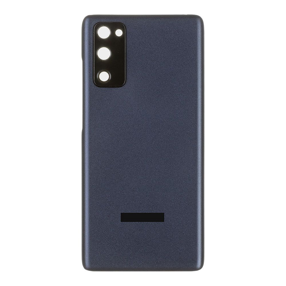 Задняя крышка для Samsung Galaxy S20 FE SM-G780F со стеклом камеры (синий)