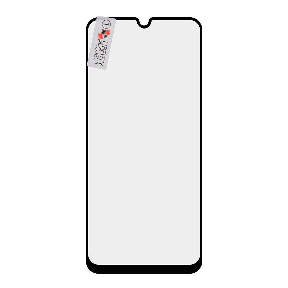 Защитное стекло "LP" для Samsung Galaxy A30 Thin Frame Full Glue с рамкой 0,33 мм 2,5D 9H (черное)