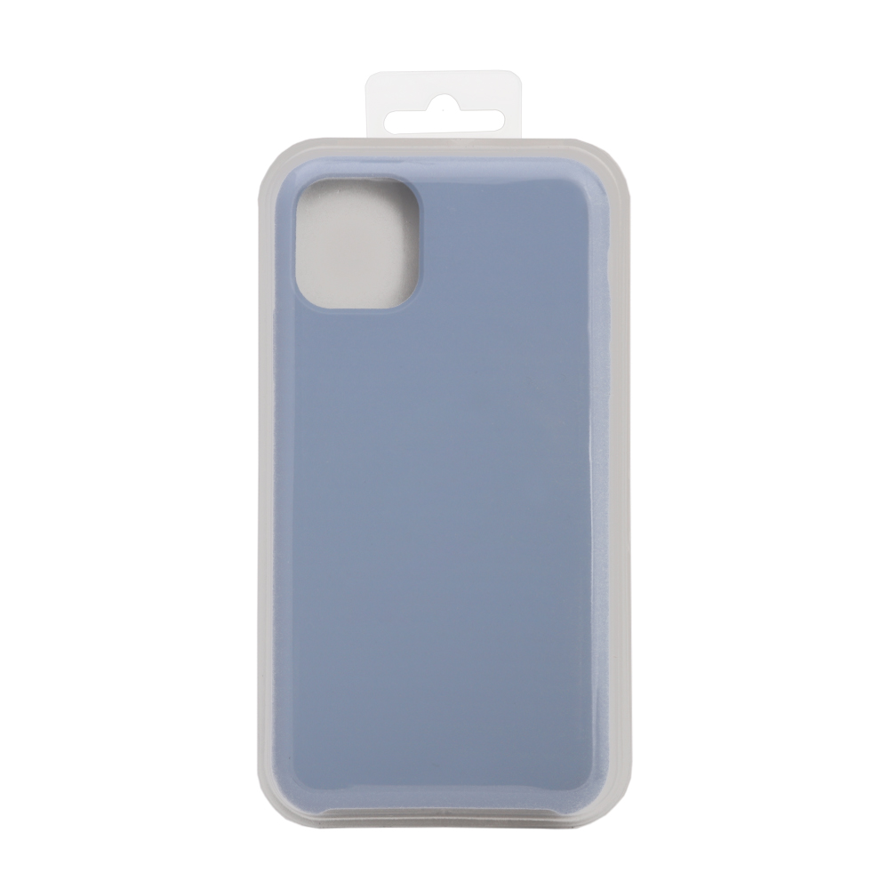 Силиконовый чехол для iPhone 11 Pro Max "Silicone Case" (светло-серый) 5