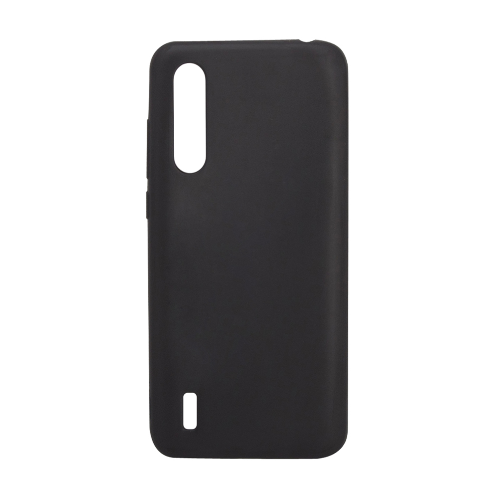 Силиконовый чехол "LP" для Xiaomi Mi 9 Lite TPU (черный непрозрачный) европакет