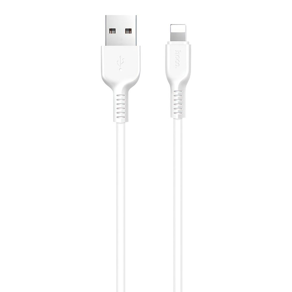 USB кабель HOCO X20 Flash Lightning 8-pin, 3м, PVC (белый)