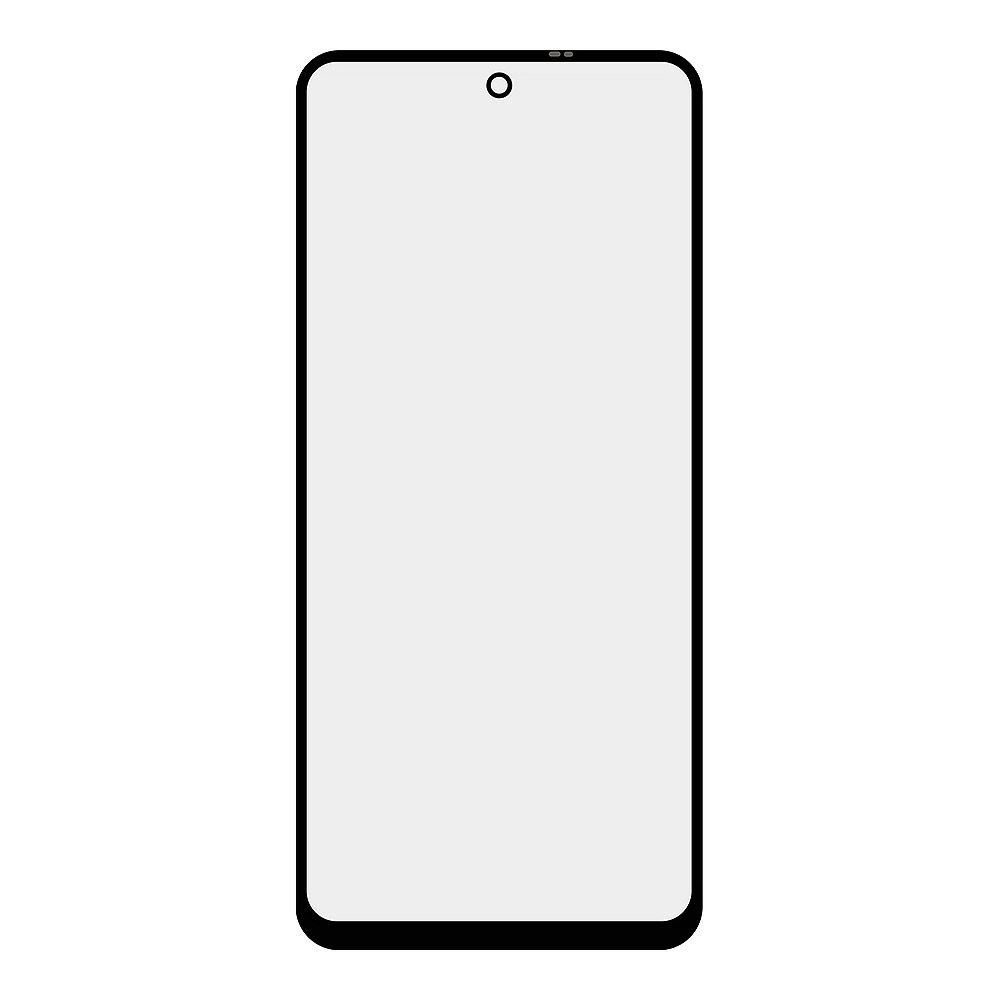 Стекло + OCA пленка для переклейки Xiaomi Redmi Note 9 Pro / Redmi Note 9S (черный)