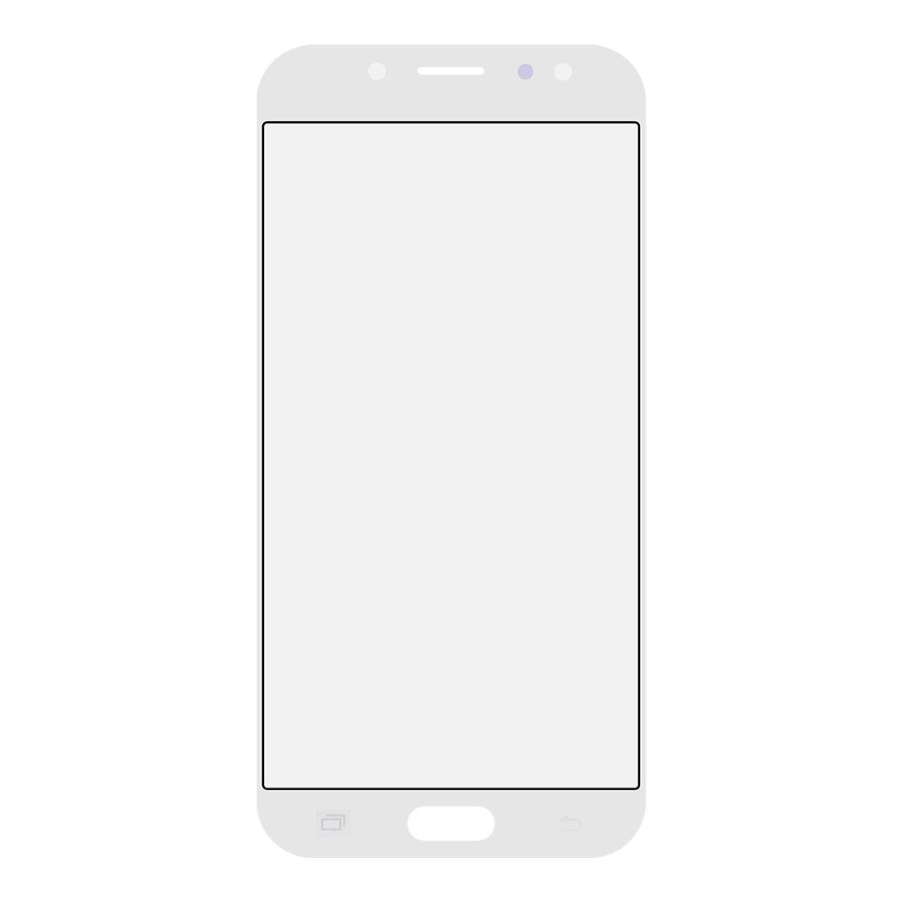 Стекло для переклейки Samsung SM-J730 J7 2017 (цвет белый)
