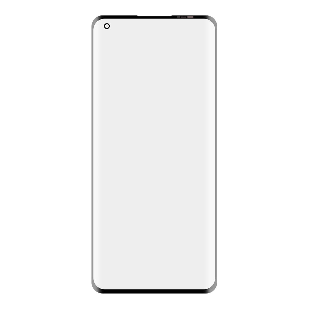 Стекло для переклейки OnePlus 8 Pro (черный)