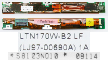 Инвертор LTN170W-B2 LF к LCD матрице для ноутбуков