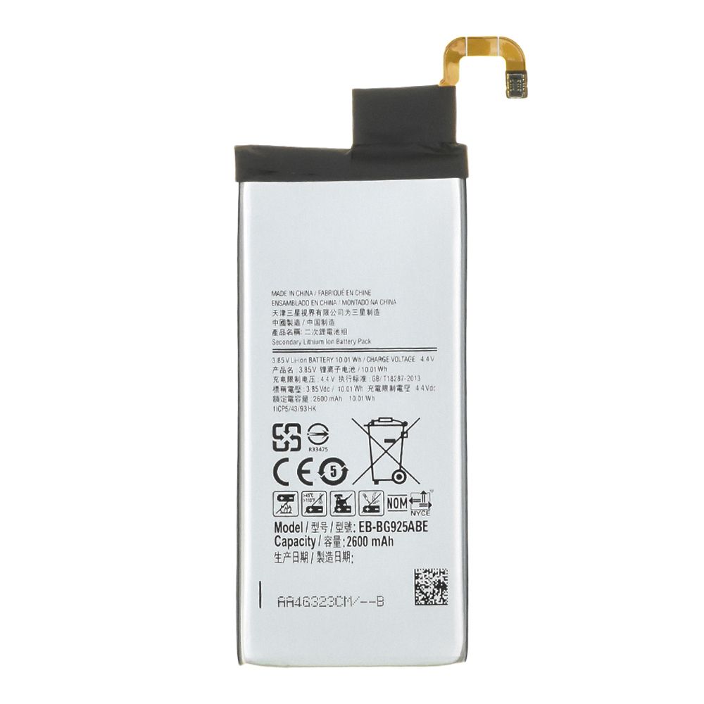 Аккумулятор (АКБ) Samsung Galaxy S6 Edge (EB-BG925ABE) Li2600 EURO (OEM)