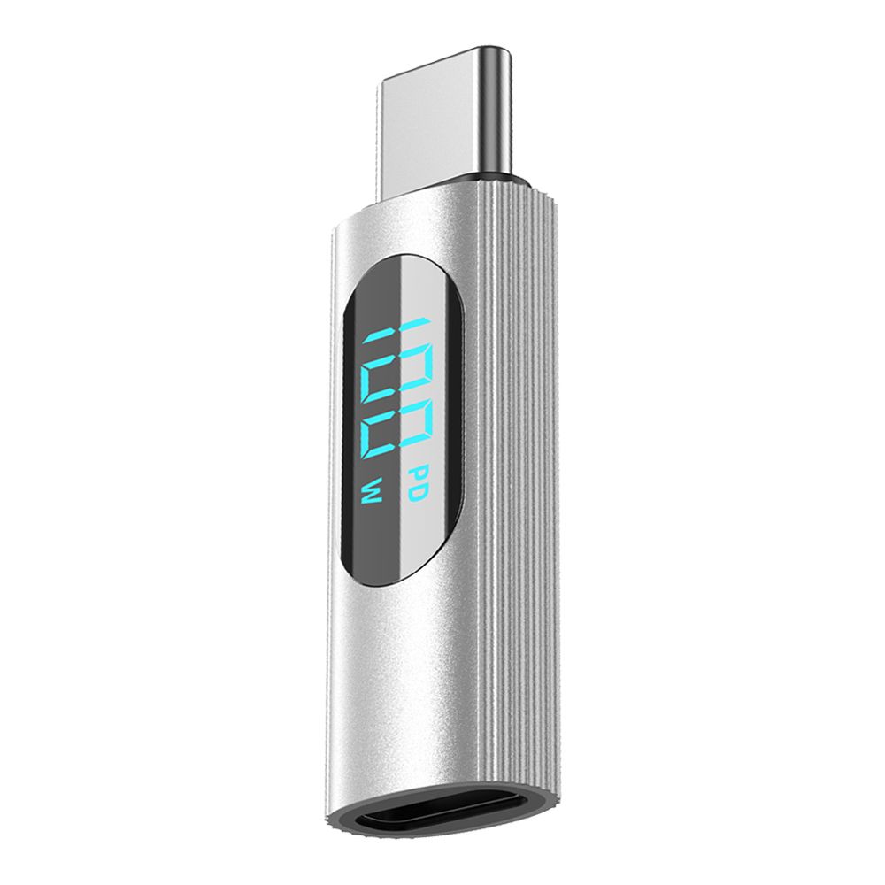 USB-C OTG Адаптер Earldom ET-TC24C Type-C, LED, металлический корпус (черный)