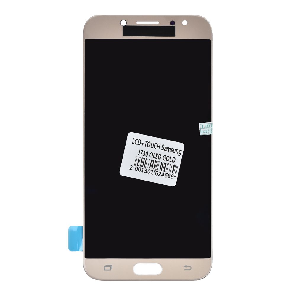 LCD дисплей для Samsung Galaxy J7 2017 SM-J730 в сборе с тачскрином OLED (золото)