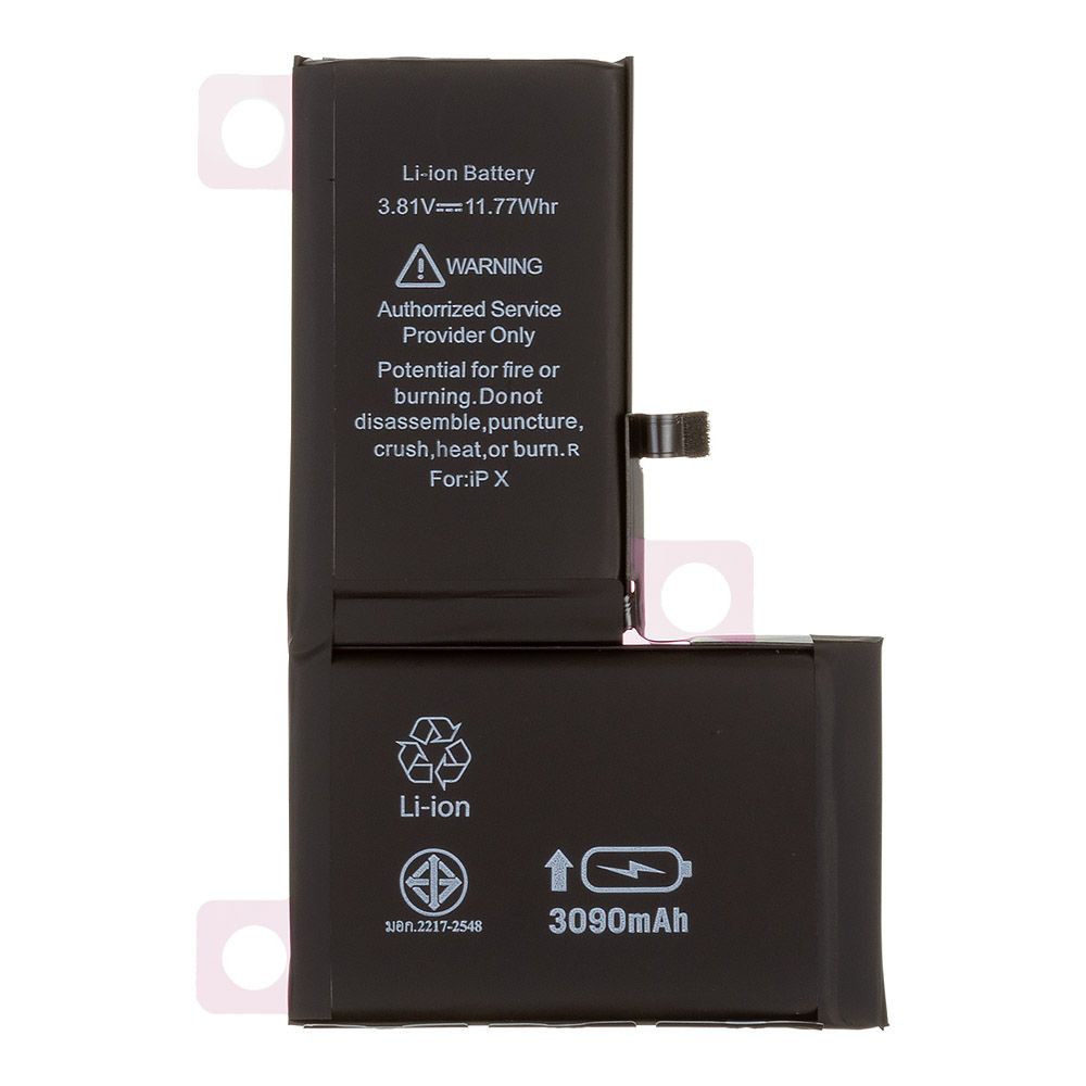 Аккумулятор (АКБ) для iPhone X Li 3090 mAh повышенная емкость Ultra Capacity