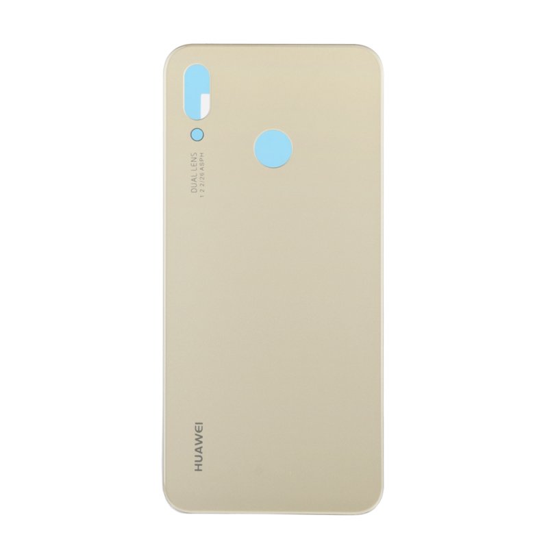Задняя крышка для Huawei P20 Lite (ANE-LX1)/Nova 3E (ANE-AL00) (золотистый)