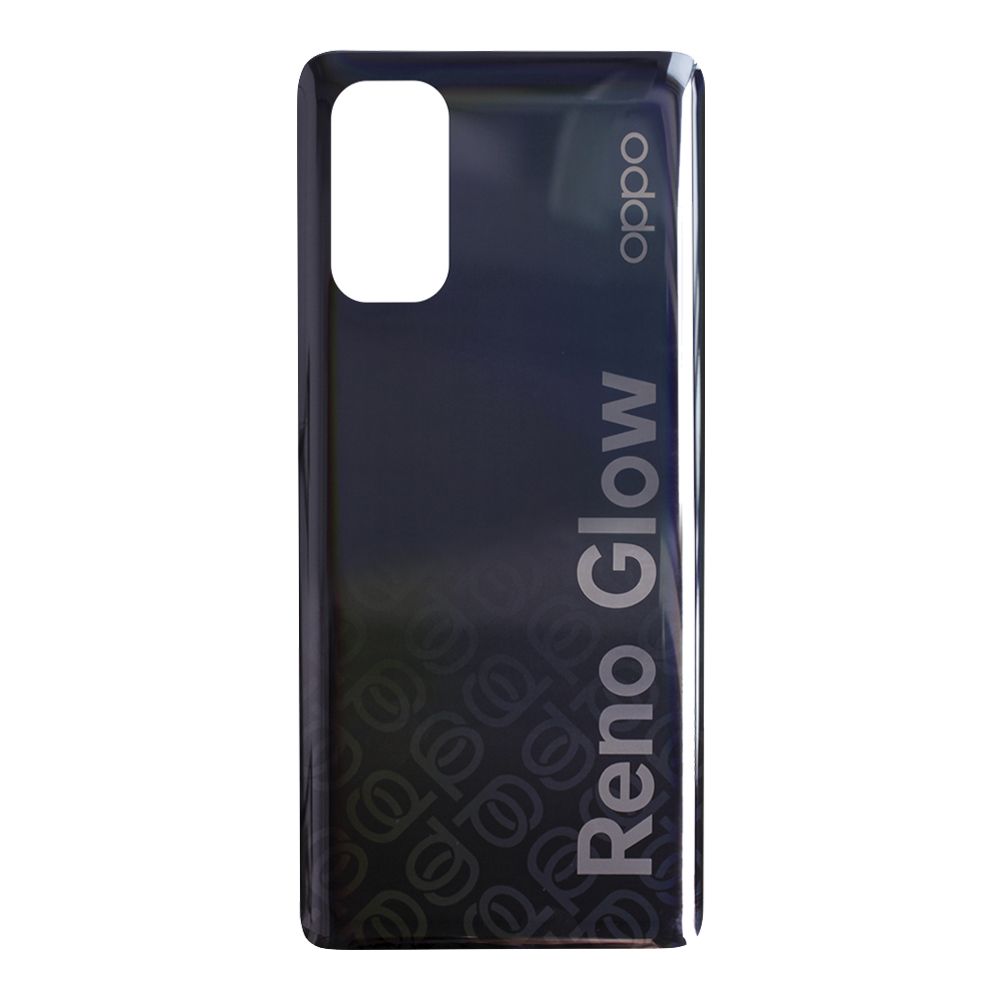 Задняя крышка для OPPO Reno 4 Pro 5G (CPH2089) (черный)