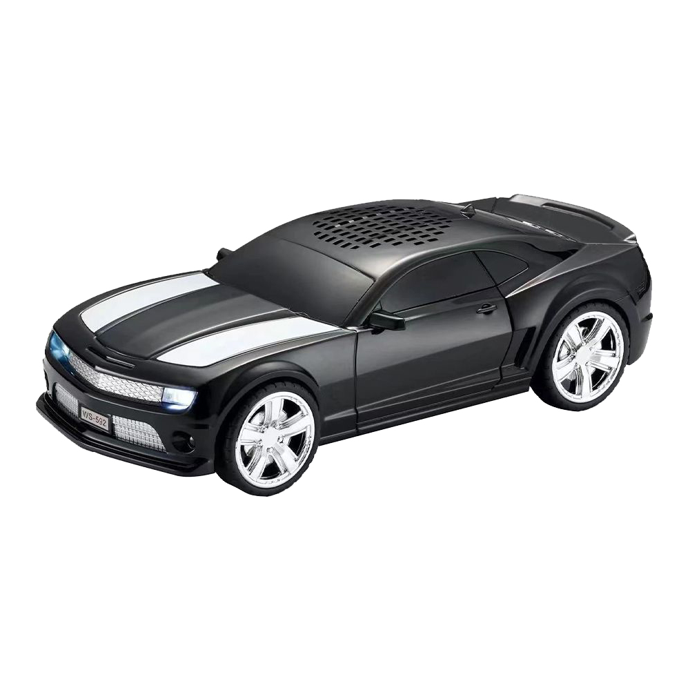 Колонка беспроводная Bluetooth WSTER WS-592 Camaro MicroSD/USB//FM (черная)