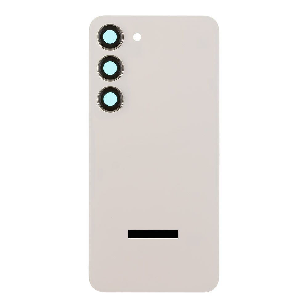 Задняя крышка для Samsung Galaxy S23 SM-S911 (бежевый), премиум