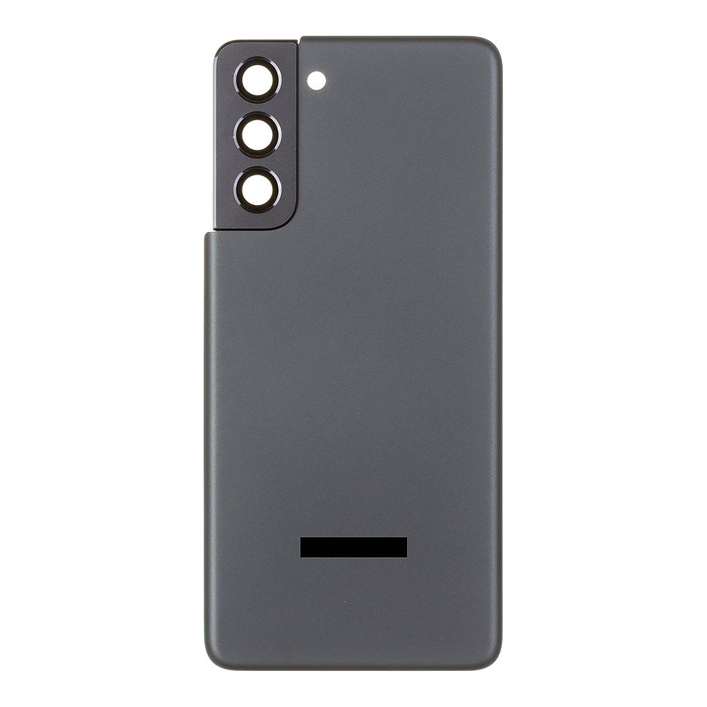 Задняя крышка для Samsung Galaxy S21 SM-G991 (серый), премиум
